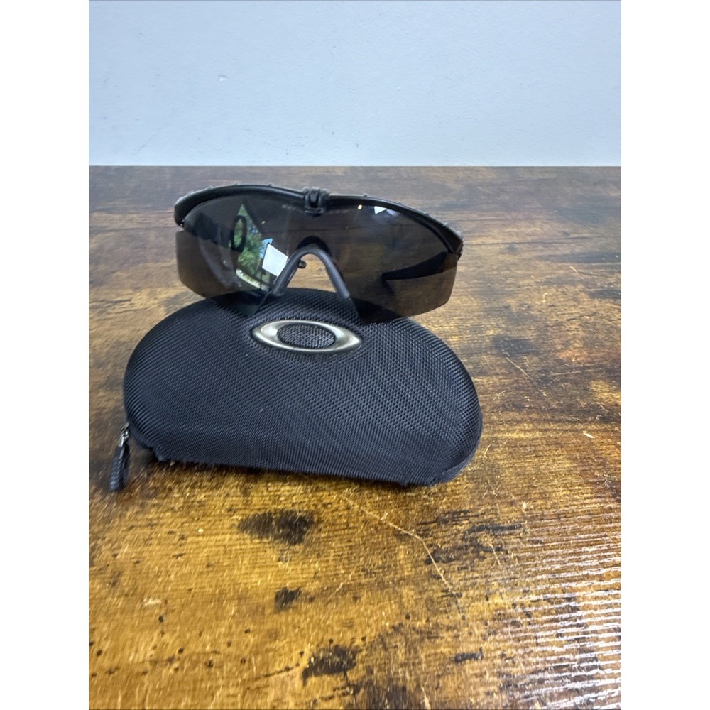 Oakley SI Ballistic M‑Frame 2.0 Sunglasses Black Z87+ APEL Military Approved Tac